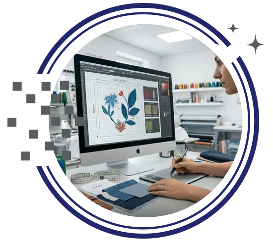 design evaluation embroidery