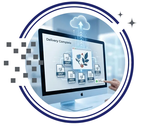 file delivery embroidery