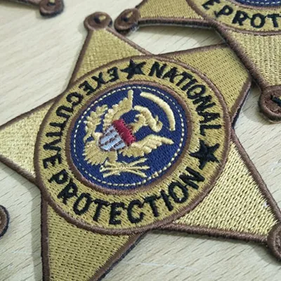 embroidery patches shine digitizing