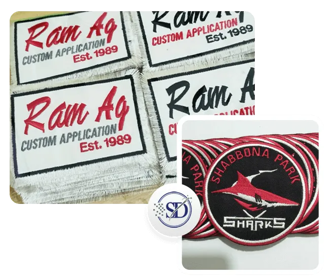 shine digitizing patches